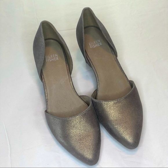 Eileen Fisher Shoes - EILEEN FISHER RUMI D’ORSAY LOW HEEL PUMPS